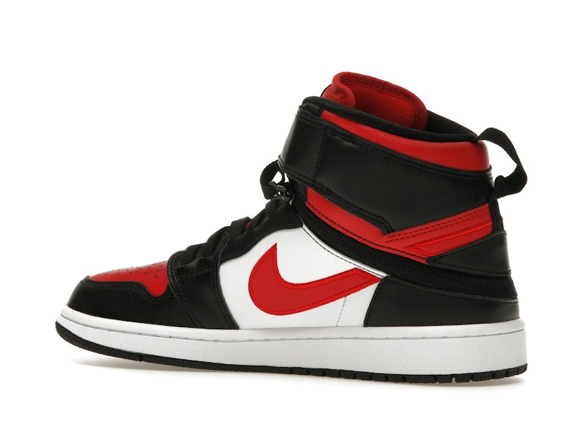 Jordan 1 High FlyEase Black White Fire Red