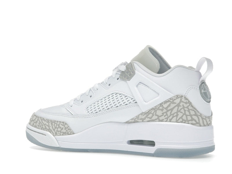 Jordan Spizike Low White Metallic Silver Barely Blue Neutral Grey