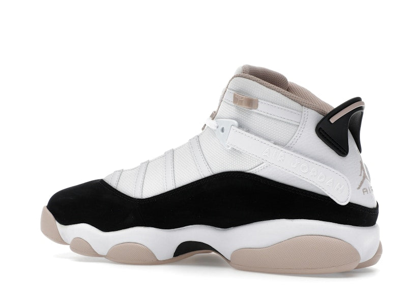 Jordan 6 Rings White Fossil Stone Black