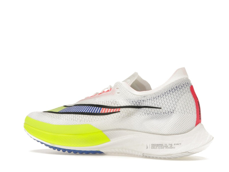 Nike ZoomX Streakfly Premium White Volt Racer Blue