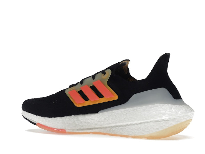 adidas Ultra Boost 22 Black Turbo Flash Orange