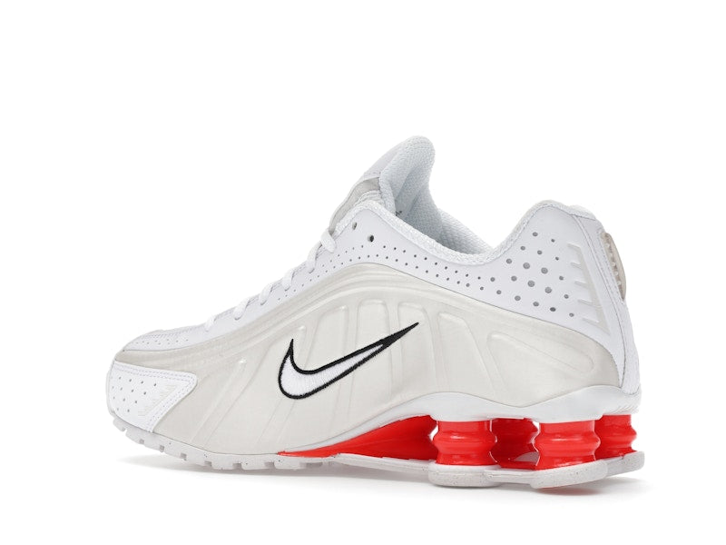Nike Shox R4 White Phantom Picante Red (Women's)