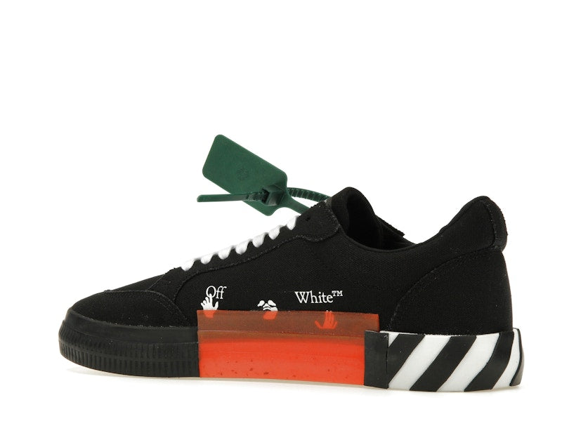 OFF-WHITE Vulc Low Top Black Orange