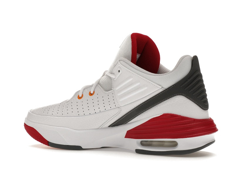 Jordan Max Aura 5 White Cardinal Red