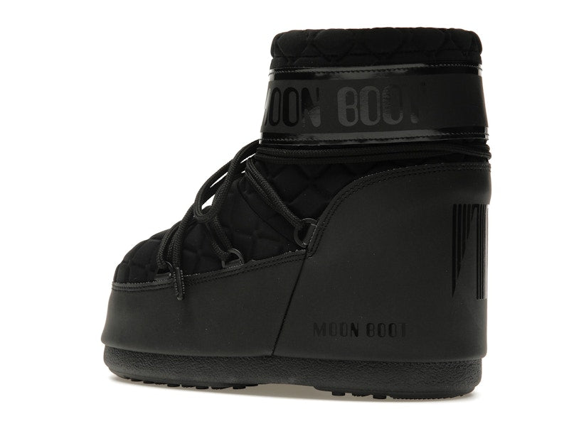 Moon Boot Icon Quilt Low Boot Sigma Black