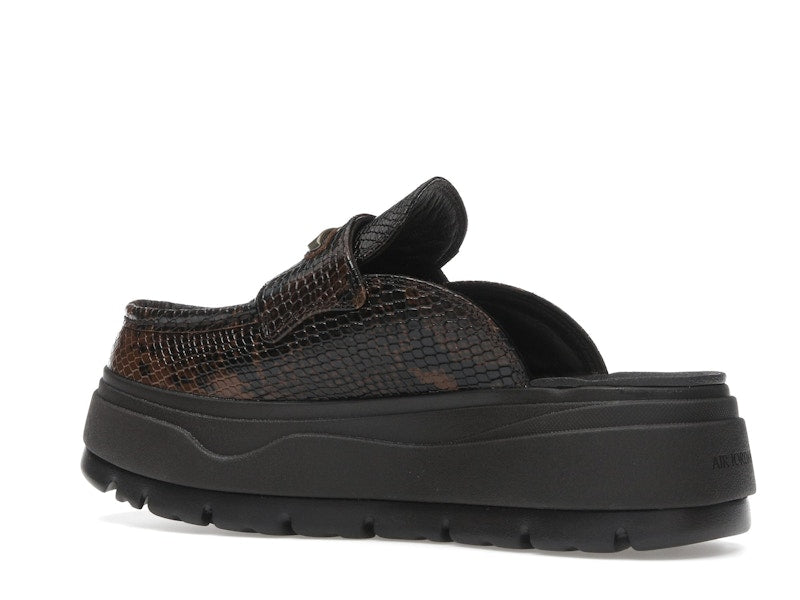 Jordan Mule Croc Velvet Brown (Women's)