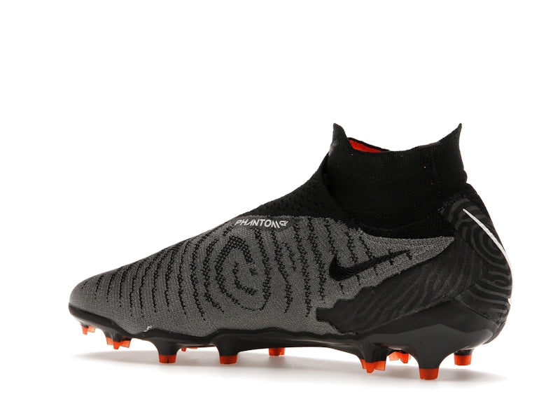 Nike Gripknit Phantom GX Elite Dynamic Fit FG Black Dark Smoke Grey Total Orange