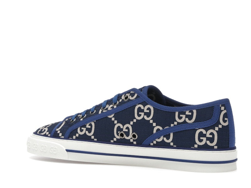 Gucci Tennis 1977 Low GG Monogram Blue