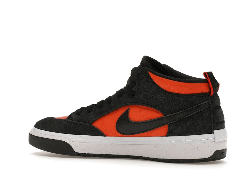Nike SB React Leo Black Electro Orange