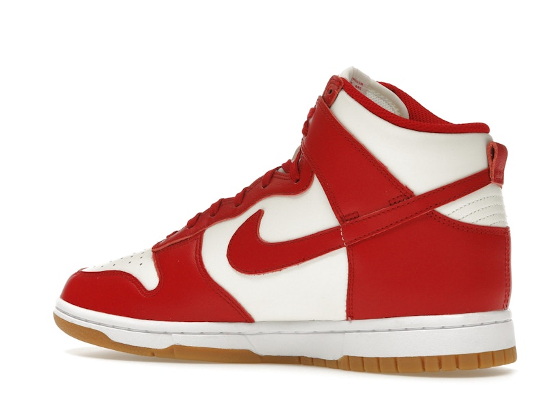 Nike Dunk High Sail Gym Red Gum (Women's)