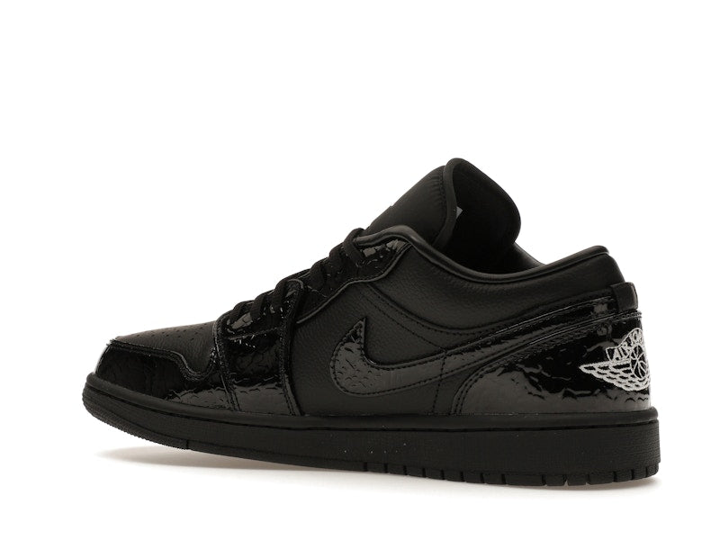 Jordan 1 Low SE Patent Elephant Black (Women's)