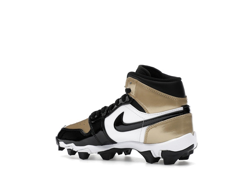 Jordan 1 Mid Cleat Patent Gold Toe (GS)
