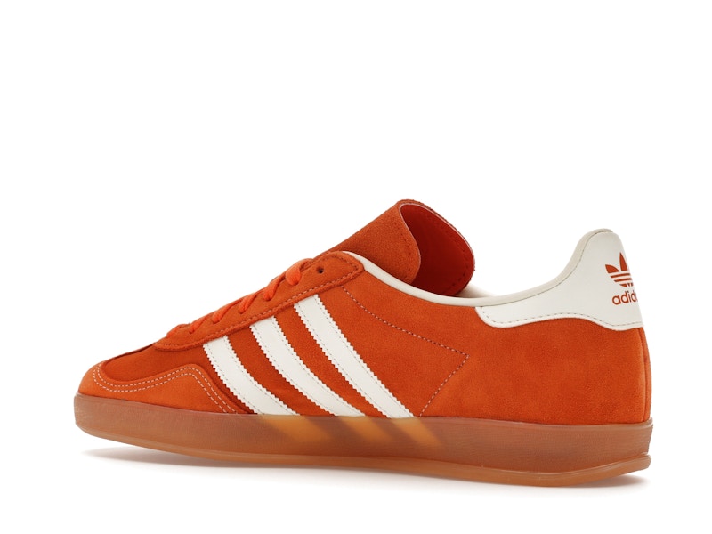 adidas Gazelle Indoor Orange Off White Gold Metallic