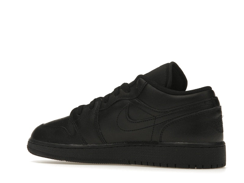 Jordan 1 Low Triple Black (2022) (GS)