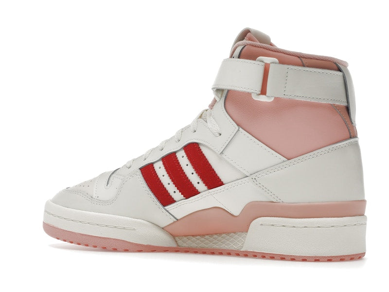 adidas Forum 84 Hi Off White Pink Red