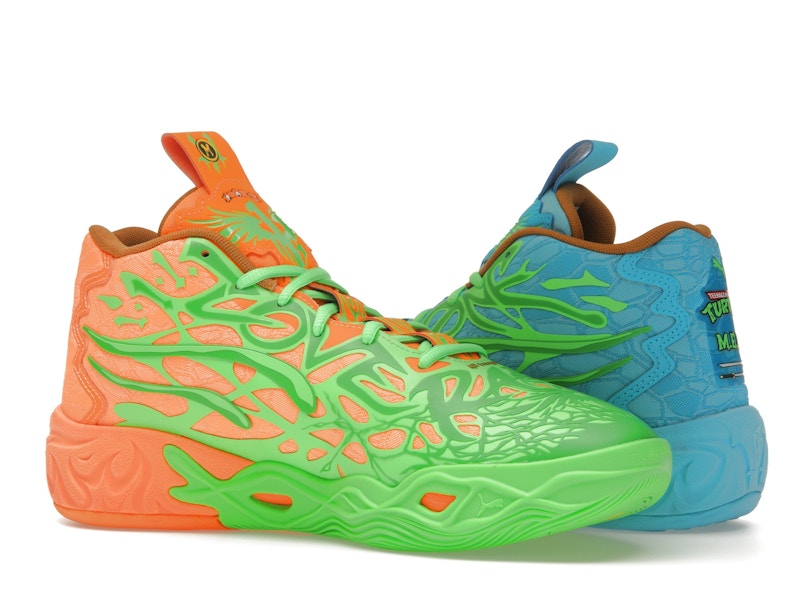 Puma LaMelo Ball MB.04 Teenage Mutant Ninja Turtles Leonardo & Michelangelo