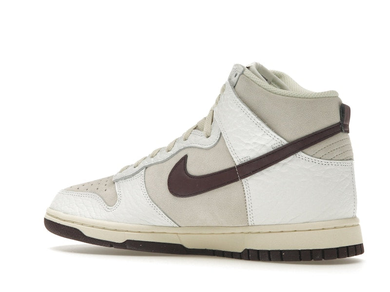 Nike Dunk High Light Orewood Brown Burgundy Crush (Women's)