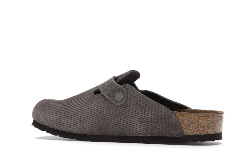 Birkenstock Boston Clogs Stussy Anthracite