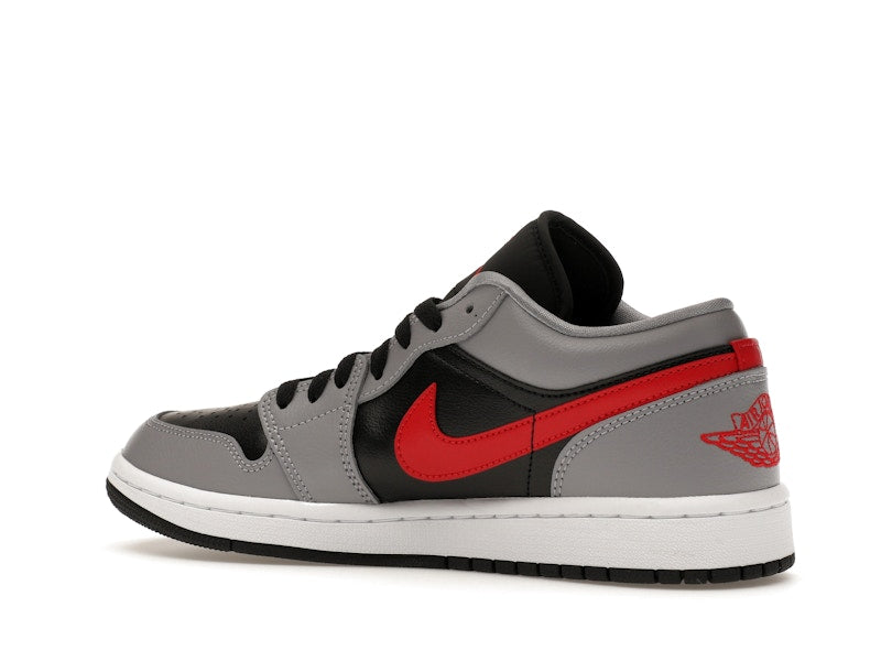 Jordan 1 Low Cement Grey Fire Red (Women's)