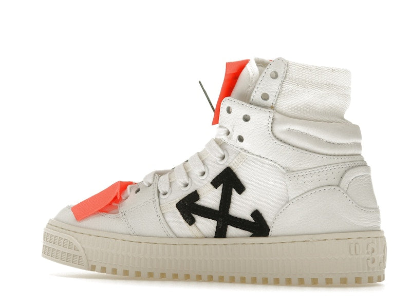 OFF-WHITE Off Court 3.0 Leather Canvas White White Orange (Women's)