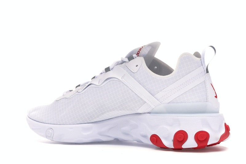 Nike React Element 55 White Red
