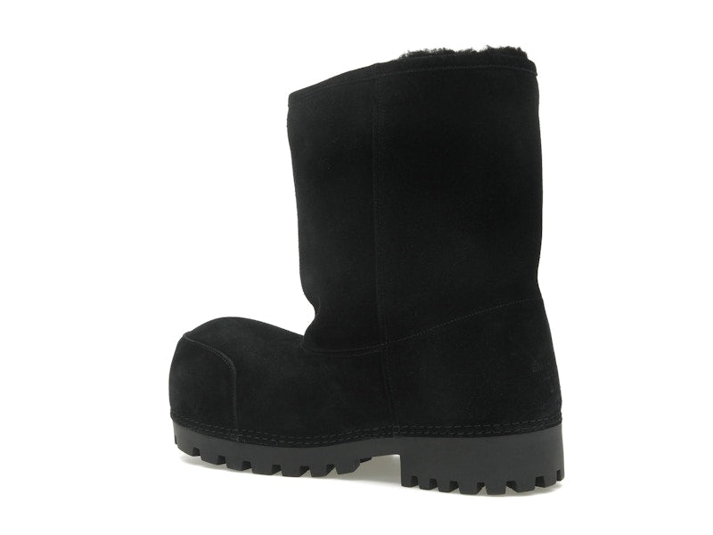 Balenciaga Alaska Low Boot Black Suede