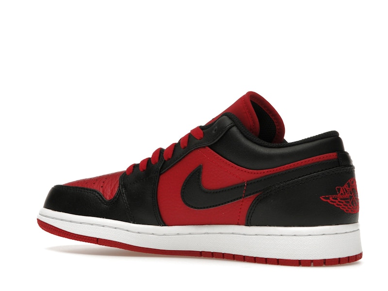 Jordan 1 Low Black Gym Red