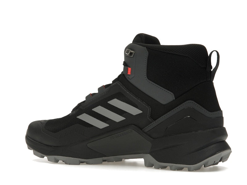adidas Terrex Swift R3 Mid GTX Core Black Grey Solar Red