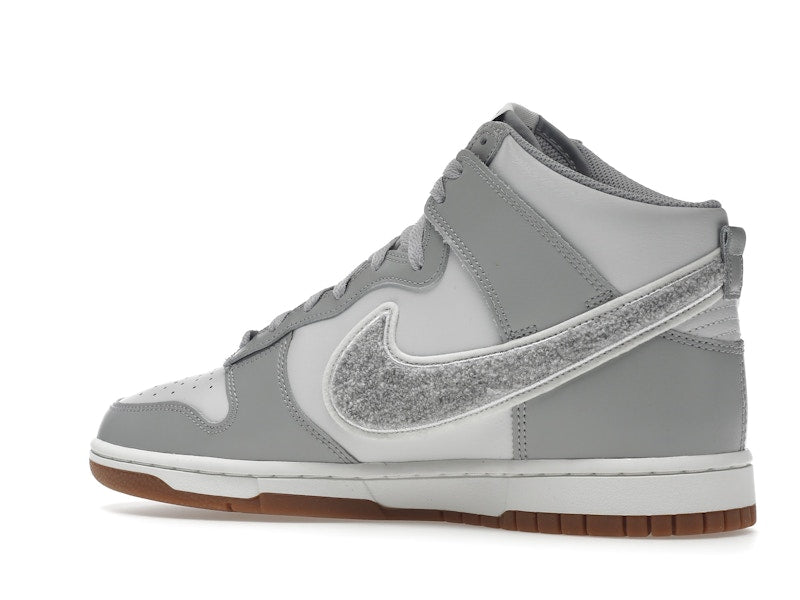 Nike Dunk High University Chenille Swoosh Light Smoke Grey