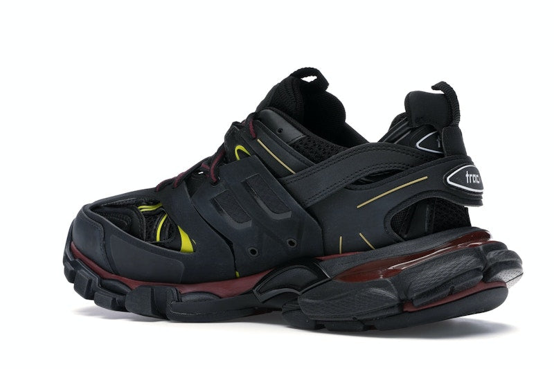 Balenciaga Track Trainers Black Bordeaux