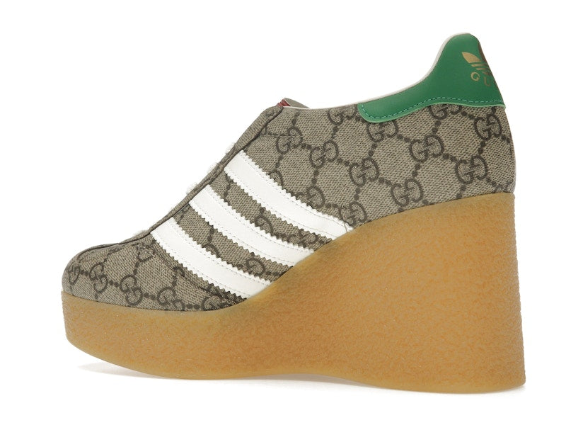 adidas x Gucci Gazelle Wedge Beige GG Monogram (Women's)