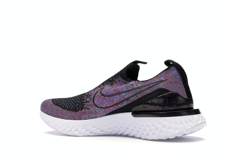 Nike Epic Phantom React Flyknit Black University Red Hyper Jade (Women's)