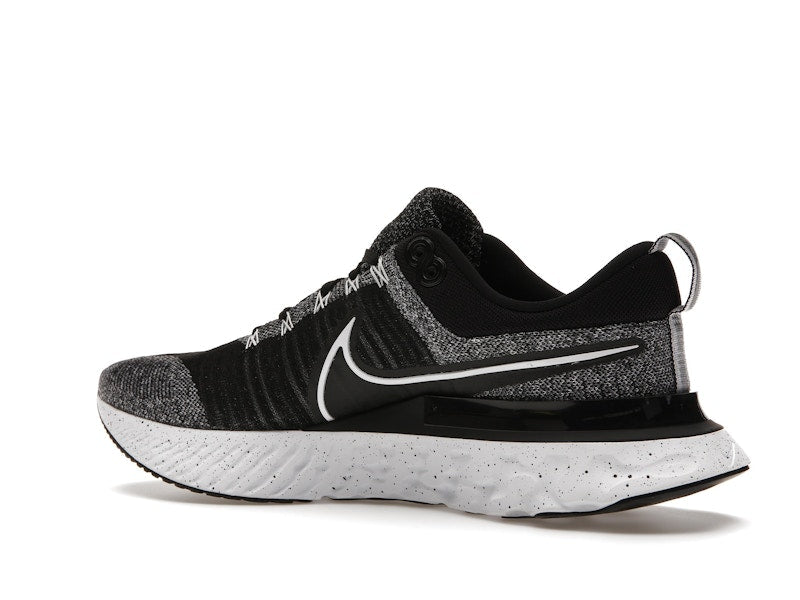 Nike React Infinity Run Flyknit 2 White Black