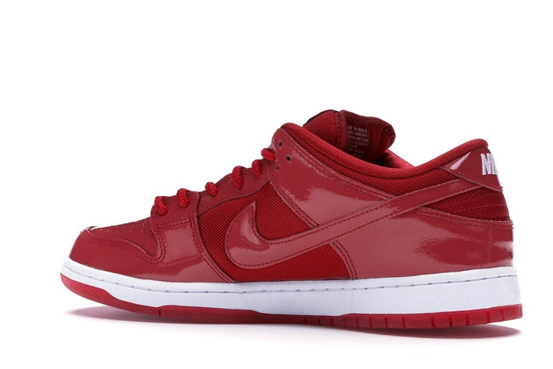 Nike SB Dunk Low Red Patent Leather