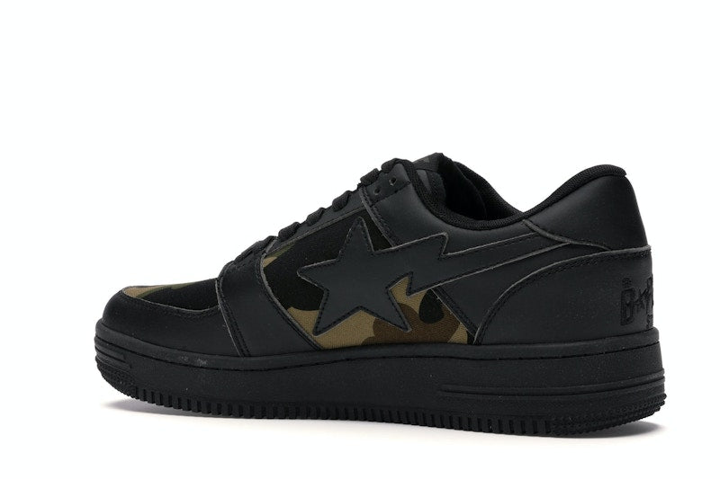 Bape 1st Camo Bape Sta Low Black