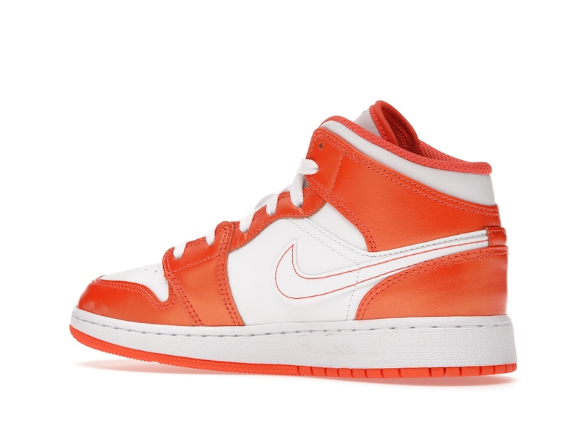 Jordan 1 Mid Metallic Orange (GS)
