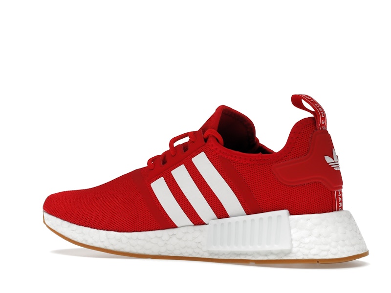 adidas NMD R1 Vivid Red White Gum