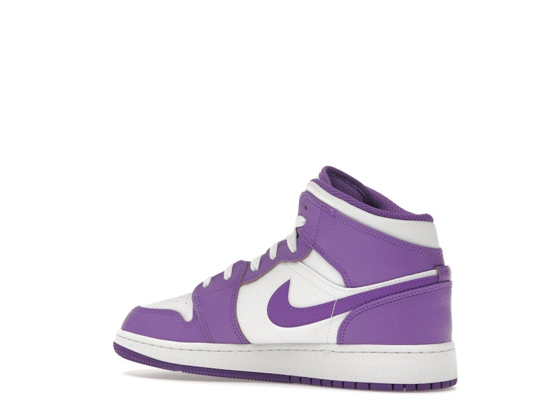 Jordan 1 Mid Purple Venom (GS)