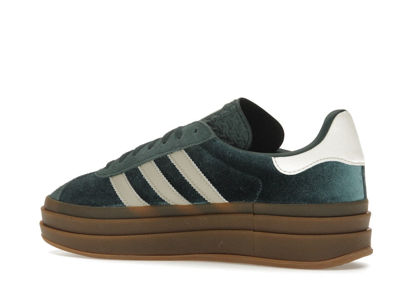 adidas Gazelle Bold Mineral Green Velvet (Women's)