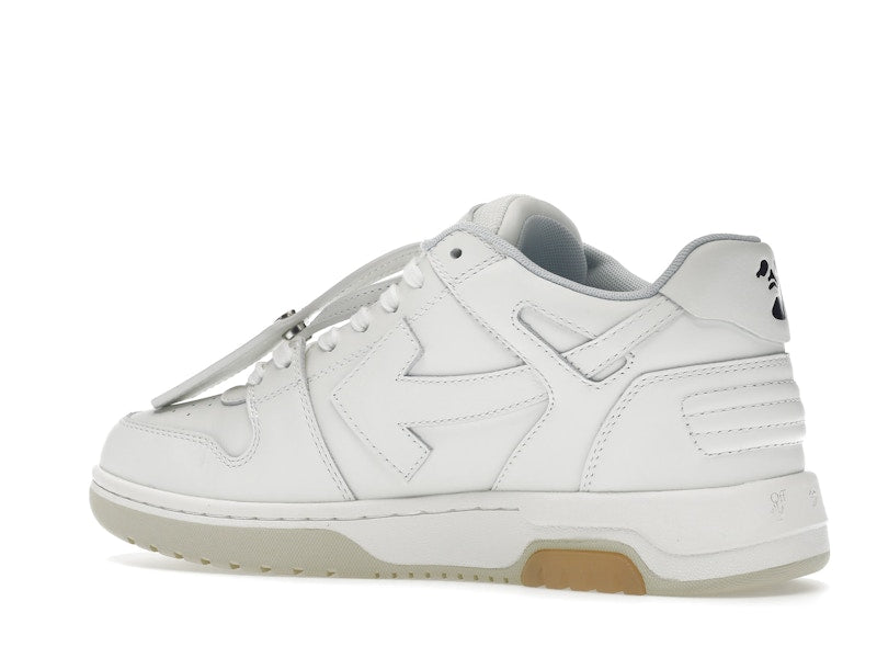 OFF-WHITE Out Of Office OOO Low Tops For Walking White Black