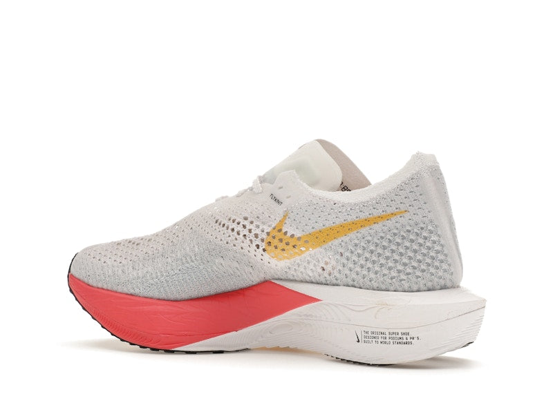 Nike ZoomX Vaporfly 3 White Topaz Gold Sea Coral (Women's)