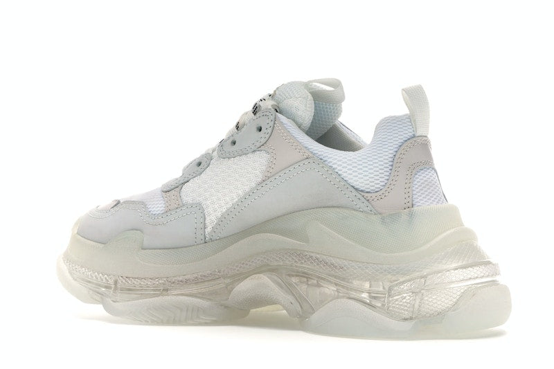 Balenciaga Triple S White Clear Sole (Women's)