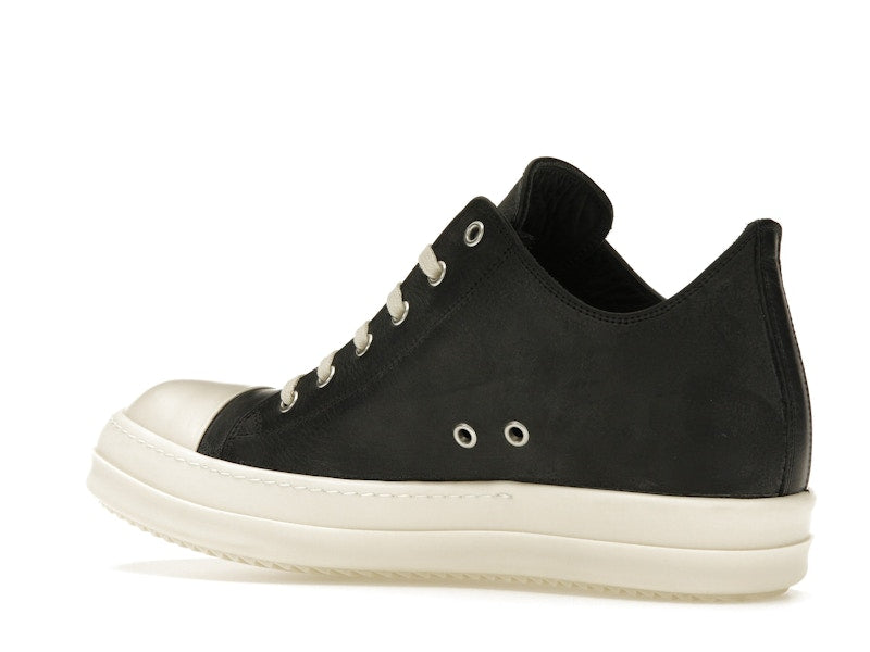 Rick Owens Lido Low Sneaks Black Milk