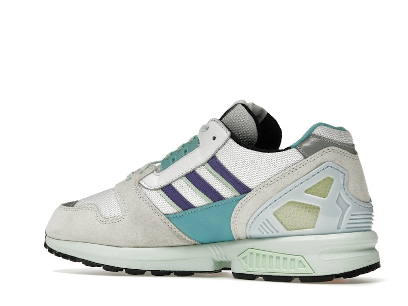 adidas ZX 8000 White Purple Aqua