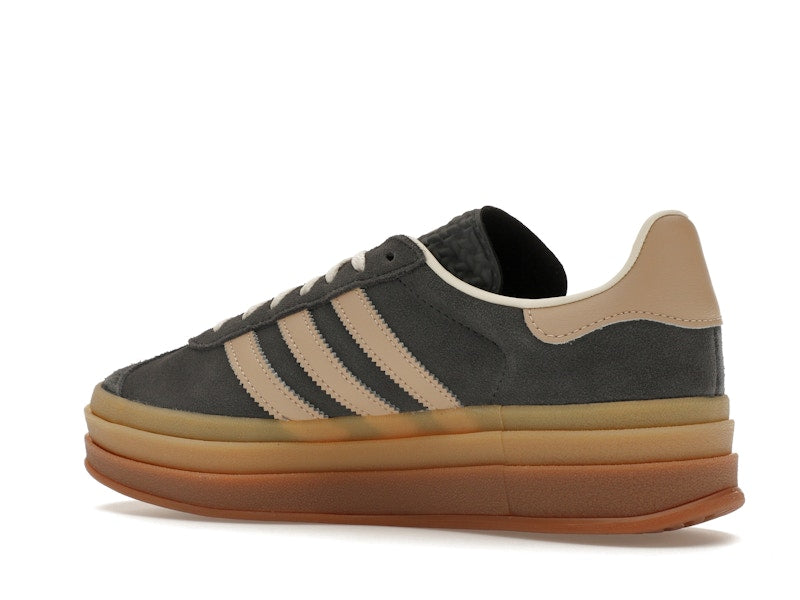 adidas Gazelle Bold Grey Magic Beige Gum (Women's)