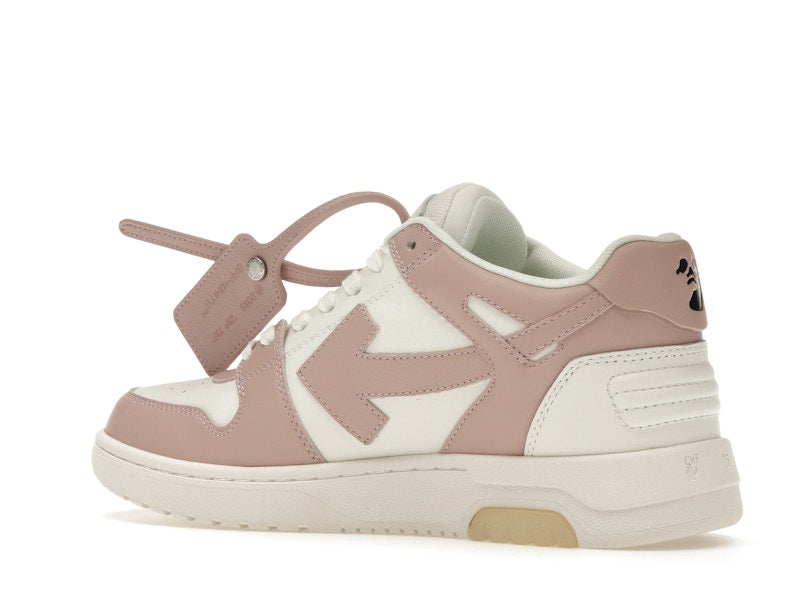 OFF-WHITE Out Of Office "OOO" Low Tops White Pink (Women's)