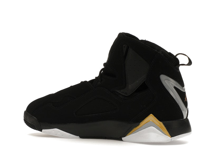 Jordan True Flight Black Metallic Gold