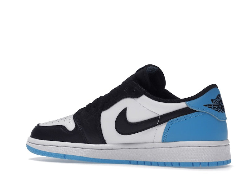 Jordan 1 Retro Low OG Black Dark Powder Blue (Women's)