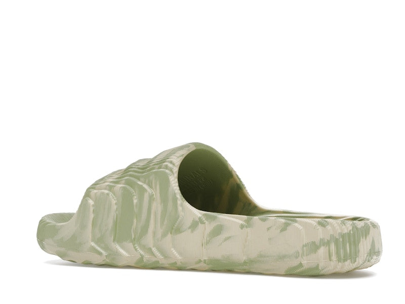adidas Adilette 22 Slides Magic Lime St Desert Sand