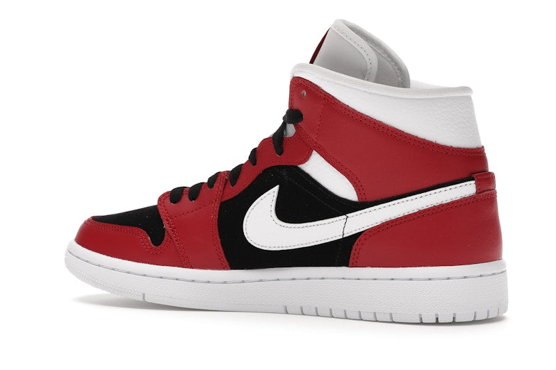 Jordan 1 Mid Gym Red Black (Women's)